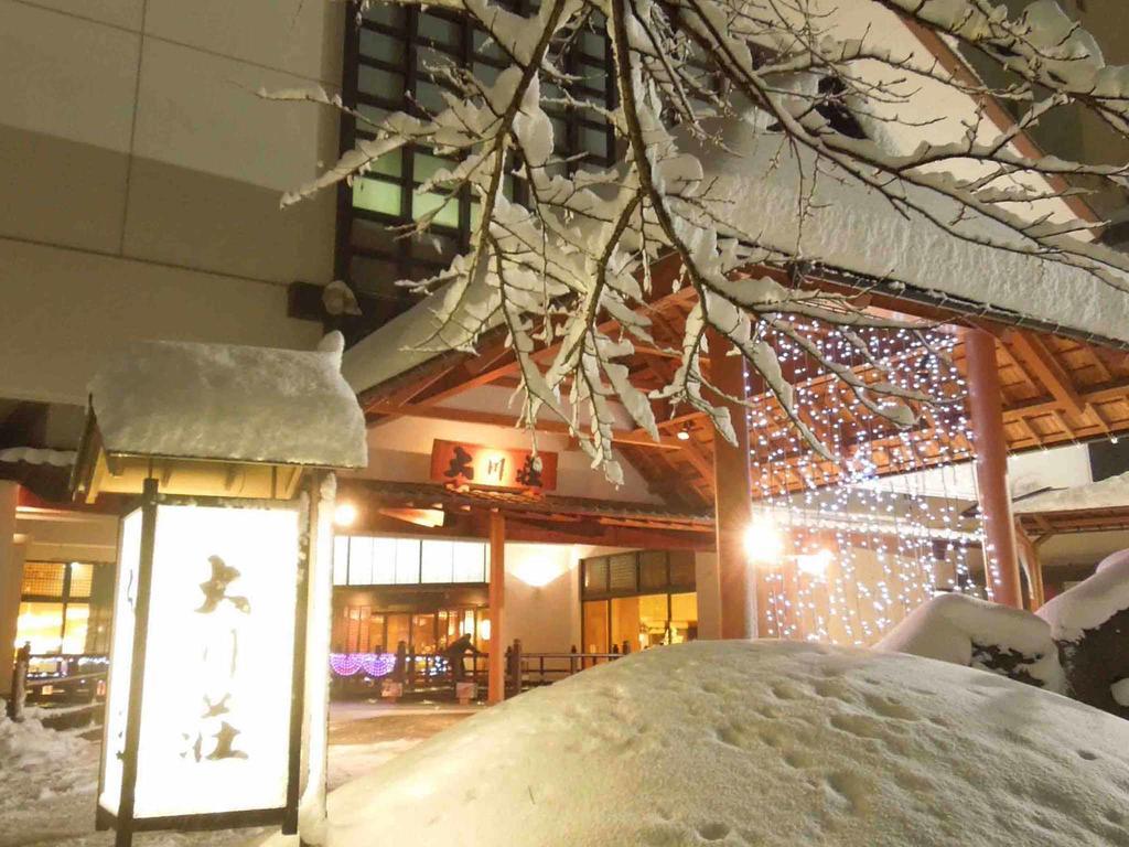 Ookawaso Hotel Aizuwakamatsu Buitenkant foto