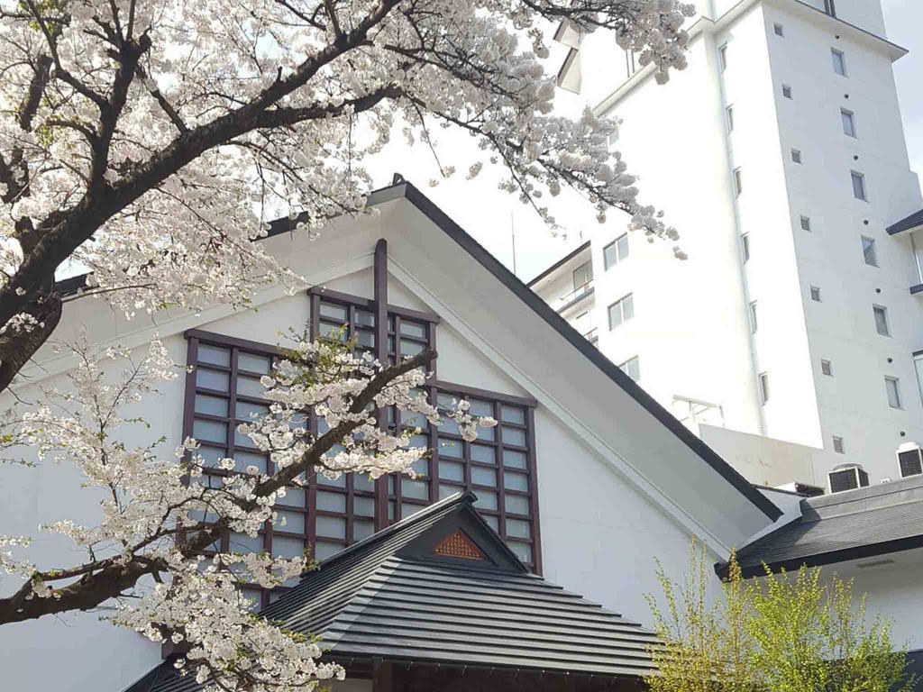 Ookawaso Hotel Aizuwakamatsu Buitenkant foto