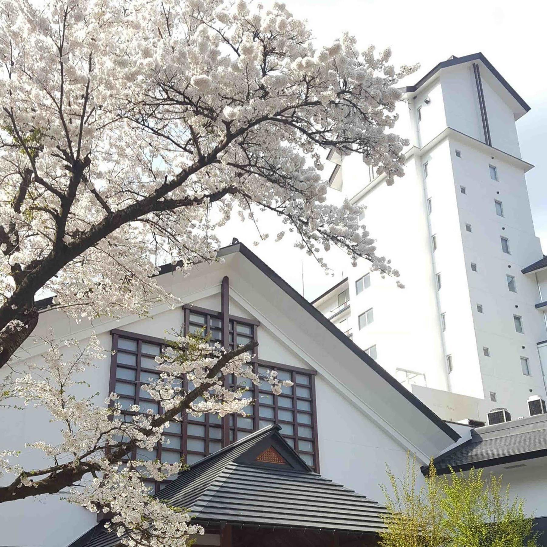 Ookawaso Hotel Aizuwakamatsu Buitenkant foto
